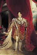 Sir Thomas Lawrence Coronation portrait of George IV oil painting on canvas